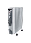 Radiateur mobile 2500W facile à déplacer sur roulettes