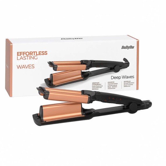 Appareil cheveux wavy Babyliss W2447E anti-frisottis céramique