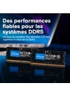 Barrette RAM DDR5 5600MHz performance optimale pour laptop