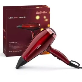 Sèche Cheveux BABYLISS 5912PE 2000W - Rouge
