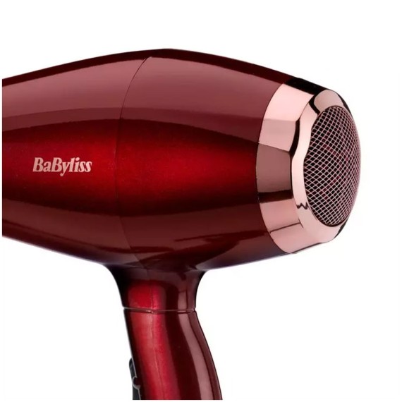 Sèche cheveux BABYLISS léger maniable design ergonomique rouge