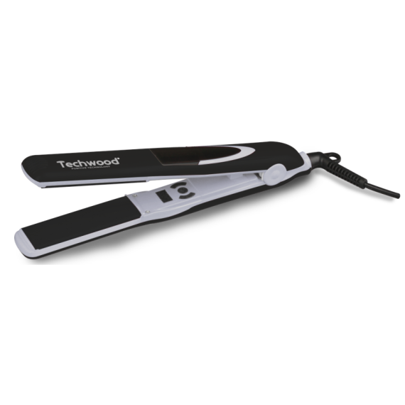 Appareil lissage cheveux TECHWOOD plaques céramiques sécurisées