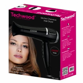 Sèche Cheveux Pro TECHWOOD TSC-2259 2200W - Noir