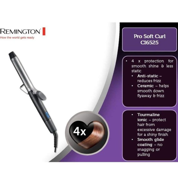 Boucleur thermique céramique Remington pour cheveux professionnels