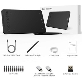 Tablette Graphique XP-PEN Deco mini7W - Noir