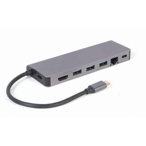 Fiche technique adaptateur USB-C GEMBIRD multiport