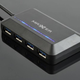 HUB USB 3.1 Type-C 4 ports GEMBIRD ACT-HUB3C-4P - Noir