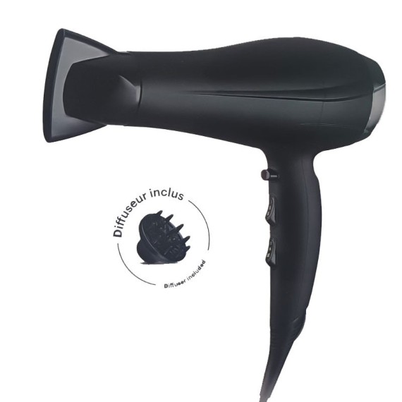 Sèche Cheveux SCHNEIDER Ultima avec concentrateur noir