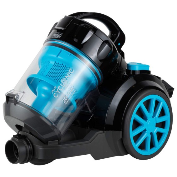 Aspirateur Black + Decker VM2080 entretien facile et filtre cyclonique