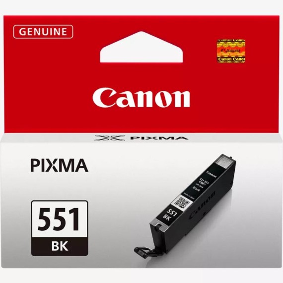 cartouche canon cli-551bk encre noire originale
