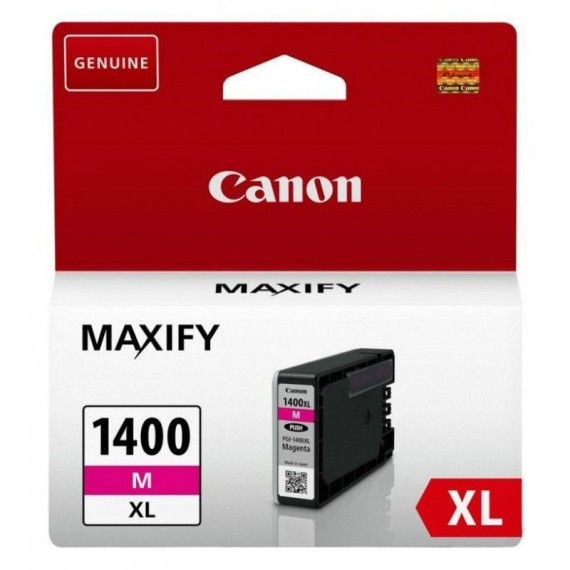 Encre imprimante Canon fiable et durable PGI-1400XL Magenta