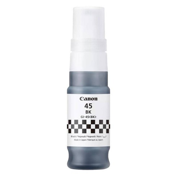 Bouteille D'encre Original CANON GI-45BK pour imprimante MAXIFY GX1040