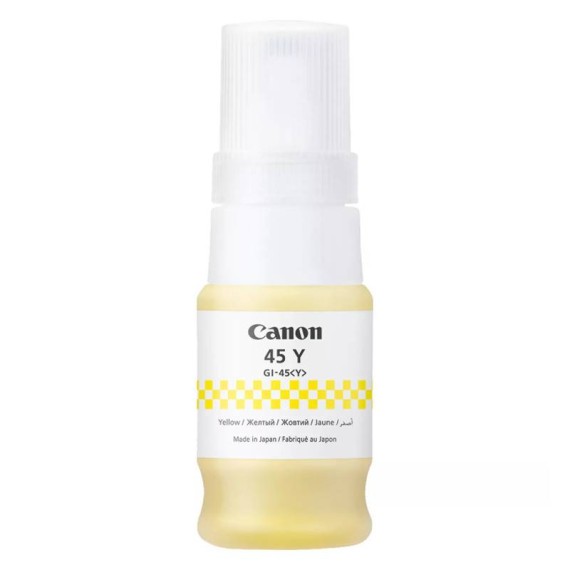Bouteille encre jet d’encre Canon GI-45Y