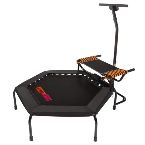 Trampoline extérieur robuste avec coussin anti-dérapant