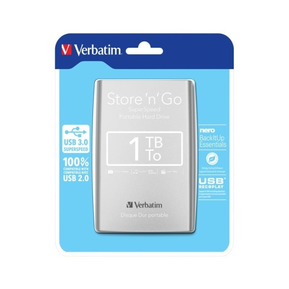 disque dur externe portable Verbatim compact