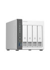 NAS blanc 4 baies QNAP pour sauvegarde et cloud personnel