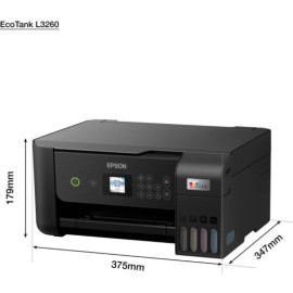 Imprimante EPSON L3260 EcoTank 3en1 à Réservoir intégré WIFI Couleur