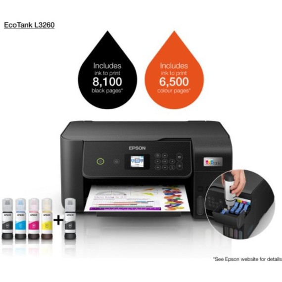 Imprimante multifonction couleur EPSON avec réservoir intégré
