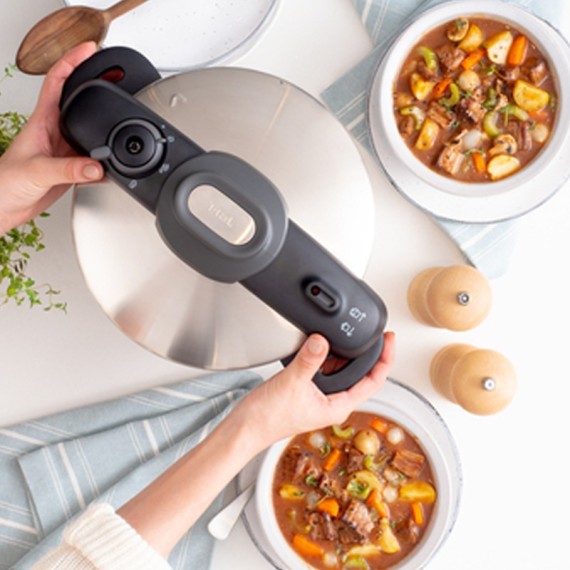 Autocuiseur Tefal inox compatible tous feux