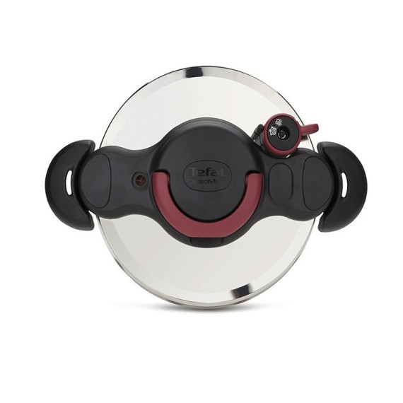 Autocuiseur TEFAL Clipso 7,5 L Noir et Inox