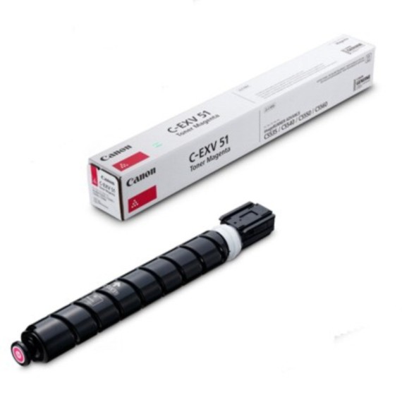 Toner Canon C-EXV51LM professionnel Magenta pour usage bureautique