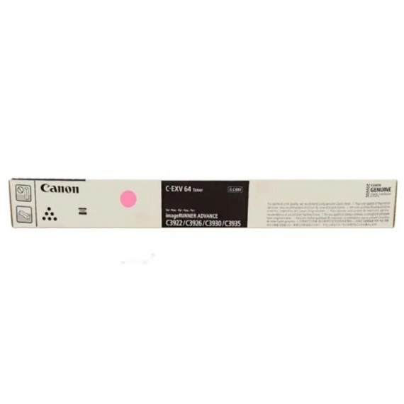 Cartouche laser Magenta Canon C-EXV 64 haute capacité pour bureau et entreprise