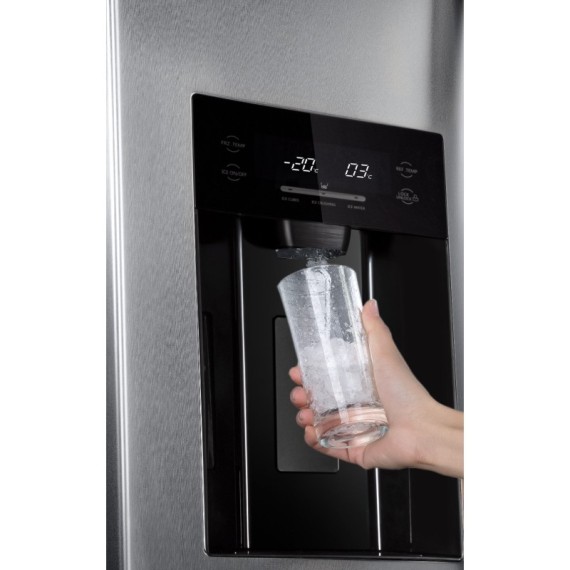 Réfrigérateur Side By Side Hyundai intérieur LED et multi-flux d’air