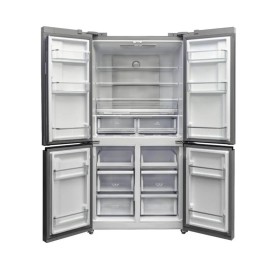 Réfrigérateur 4 Portes Hyundai NoFrost 617 L HYN-91.4DBG.02 Verre Noir