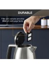 Bouilloire design inox KRUPS compacte et légère 1.7L