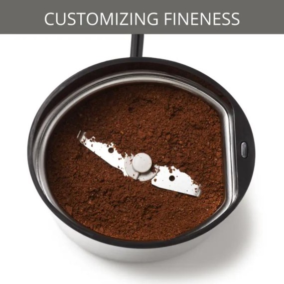 broyeur café électrique Krups lames inox puissantes