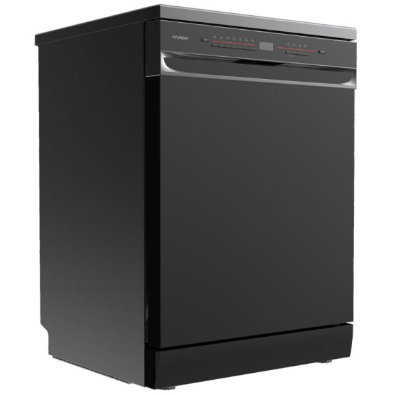 Lave Vaisselle Hyundai 14 couverts Noir fonction demi-charge et séchage extra