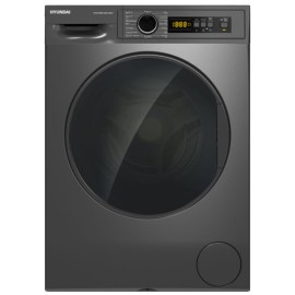 Lave Linge Hyundai 8Kg Inverter 1400 tr - Dark inox