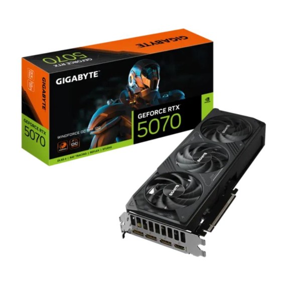GPU Windforce OC Gigabyte GeForce RTX 5070 pour PC gamer Tunisie