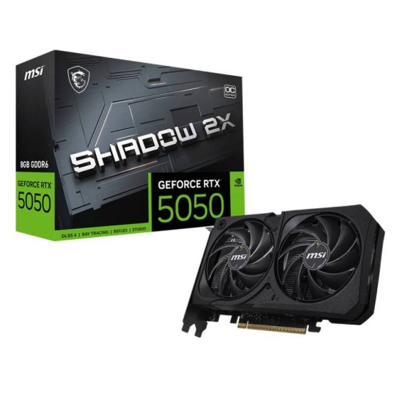MSI GeForce RTX 5050 8G SHADOW 2X OC carte graphique gaming
