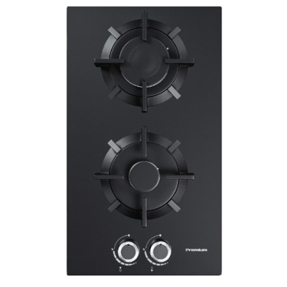 Plaque de cuisson premium 2 feux, idéale pour cuisine encastrable