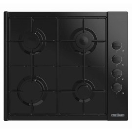 Plaque de Cuisson Encastrable Premium APE641-BS01 4 Feux 60Cm Noir