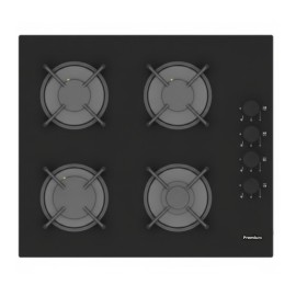 Plaque à Gaz Encastrable Premium AP1640-BS04 4 Feux 60Cm - Noir