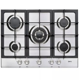 Plaque De Cuisson Premium Encastrable 5 Feux AP751.XS03 - Silver