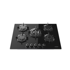 Plaque De Cuisson Premium Encastrable 5 Feux AP751.BS05 - Verre Noir