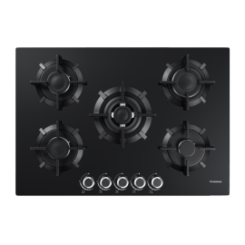 Plaque De Cuisson Premium Encastrable 5 Feux AP751.BS05 - Verre Noir