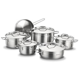 Batterie de Cuisine korkmaz ALFA Plus A1610 11 Pièces - Inox
