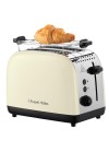 Grille-pain Russell Hobbs compact design crème fiable puissant