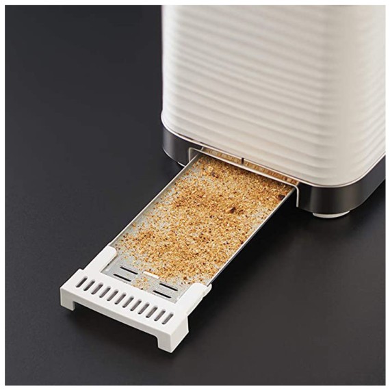 Grille-pain blanc haute puissance pour pain tranché