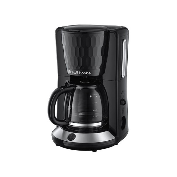 Cafetière Russell Hobbs noire compacte pour usage quotidien