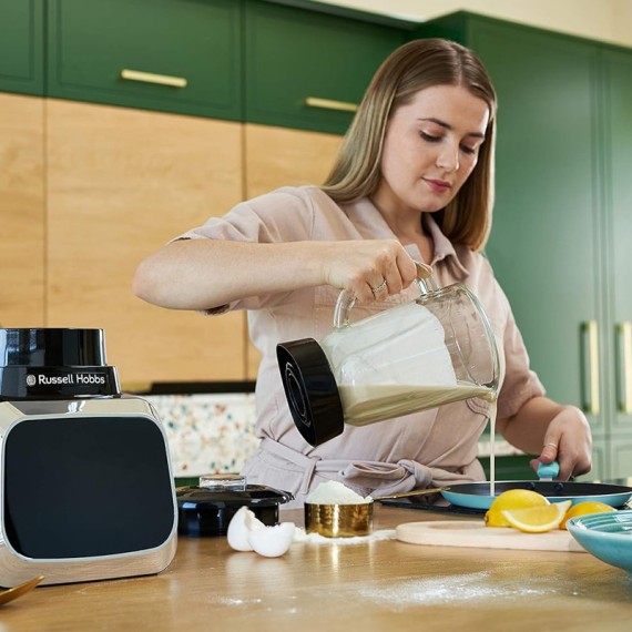 Blender Intelligent Russell Hobbs 1000W noir vue avant