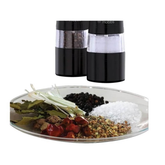 Moulin à sel et poivre électrique pour cuisine élégante et pratique