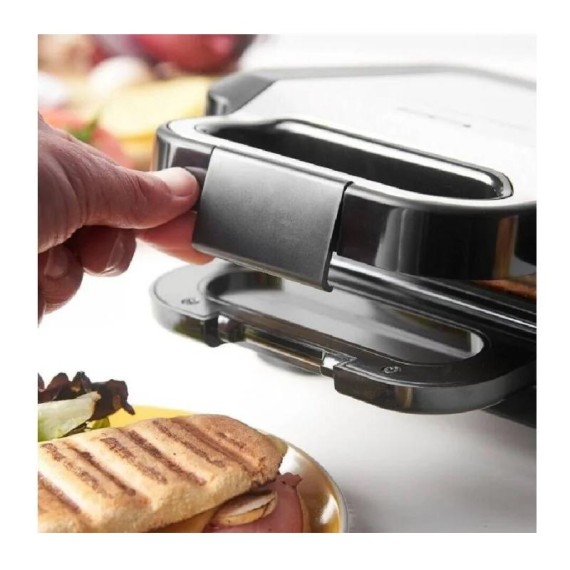 Machine à croque-monsieur multifonction avec témoin lumineux