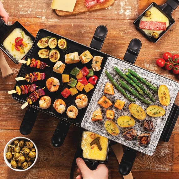 Raclette 8 coupelles antiadhésives Russell Hobbs