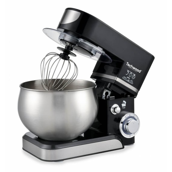 TECHWOOD TRO-1066 - Robot Pétrin 1000W 5L noir cuisine