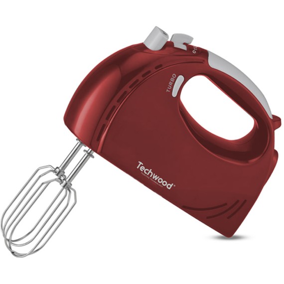 Batteur cuisine domestique TECHWOOD 300W avec fouets chromés